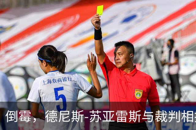 倒霉，德尼斯-苏亚雷斯与裁判相撞嘴部流血